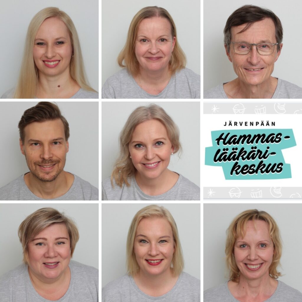 Järvenpään Hammaslääkärikeskuksen henkilökunta toivottaa sinut tervetulleeksi!